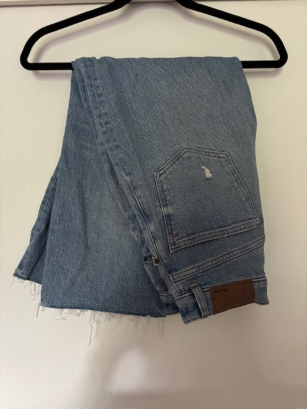 EUC Madewell Perfect Vintage Wide-Leg Crop Jean